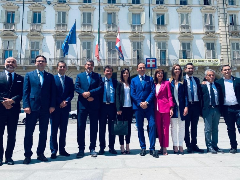 Si è insediata la nuova Giunta regionale del Piemonte